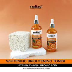 Maliao Vitamin C Whitening Brightening Toner with Berry Glutathione & Hyaluronic Acid