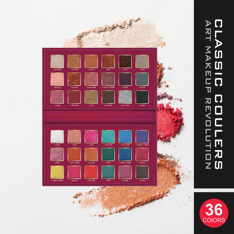 Maliao® Classic Couleurs 36 Colors Eyeshadow Palette