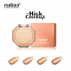 Maliao High Coverage Prime & Fine Matte Pressed Powder