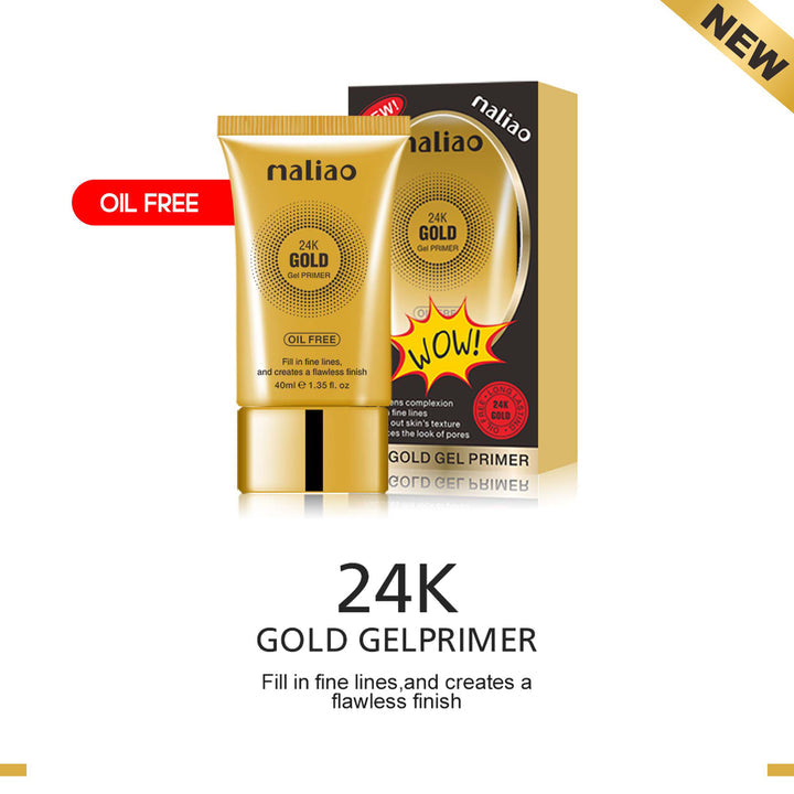 Maliao® 24K Gold Gel Primer – Smooth Matte Base. maliao.pk