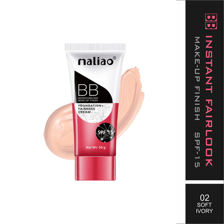 Maliao® BB Cream SPF 15 Foundation Fairness 50g