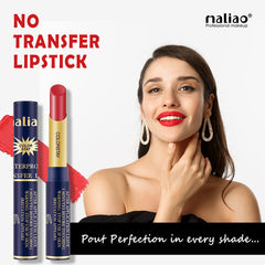 Maliao Color stay Waterproof No-Transfer Lipstick