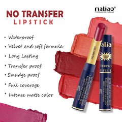 Maliao Color stay Waterproof No-Transfer Lipstick
