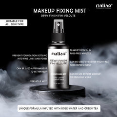 Maliao Dewy Finish Long Lasting Makeup Fixing Mist