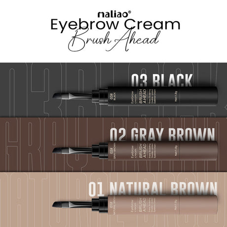 Maliao® Double-Ended Eyebrow Cream Brush