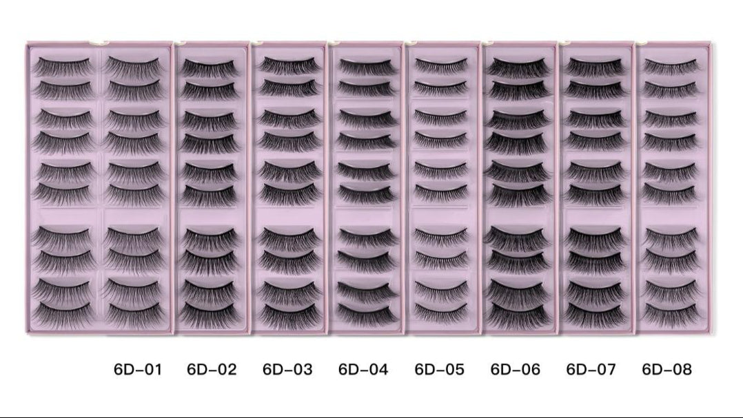Maliao® Dramatic Faux Mink Eyelashes Set