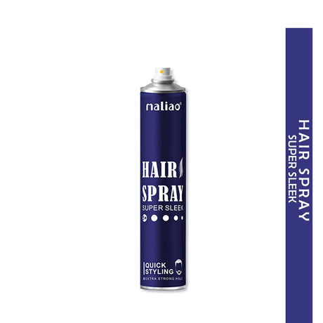 Maliao hair spray can on a white background
