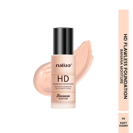 Maliao® HD Flawless Foundation Banana Moisture Full Coverage