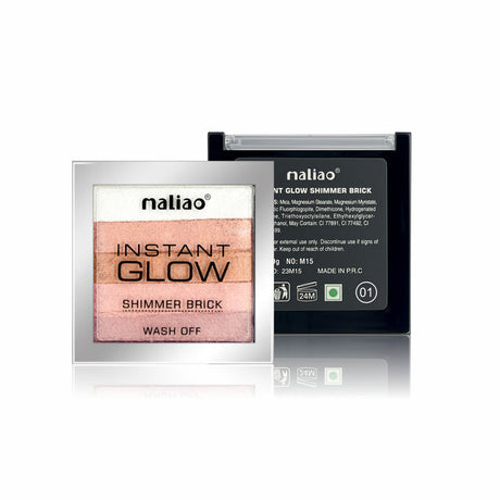 Maliao® Instant Glow Shimmer Brick Powder. maliao.pk
