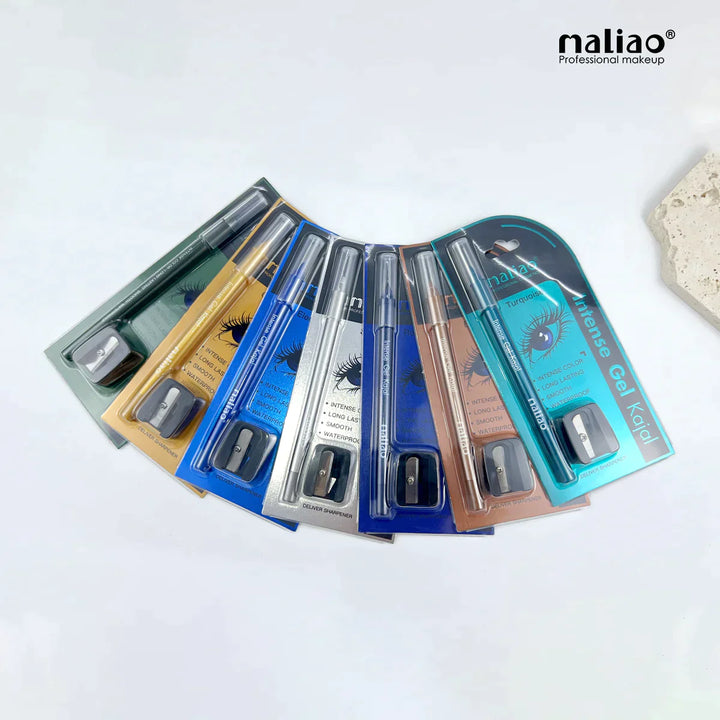 Maliao® Intense Gel Kajal Waterproof Eyeliner – Long Lasting