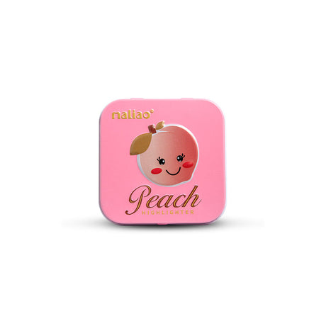 Maliao® Peach Glow Shimmer Highlighter Palette