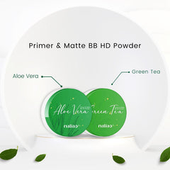Maliao Primer & Matte BB HD Powder with Green Tea Extract