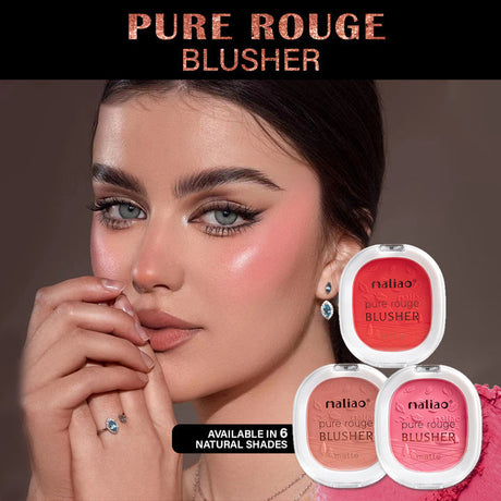 Maliao® Pure Rouge Matte Blush – Natural Glow