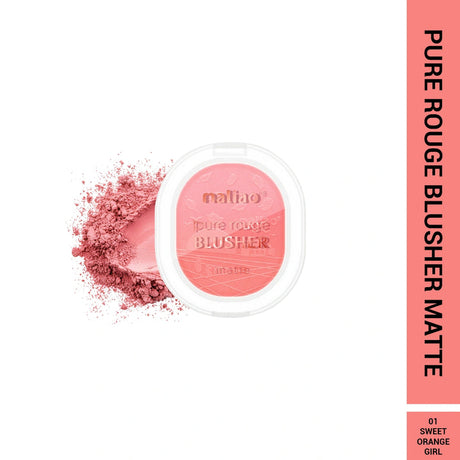 Maliao® Pure Rouge Matte Blush – Natural Glow