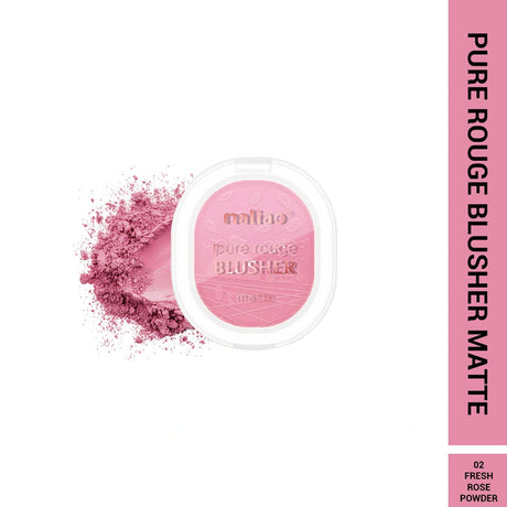 Maliao® Pure Rouge Matte Blush – Natural Glow