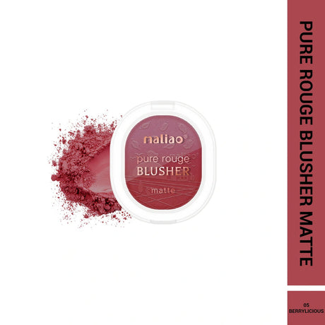Maliao® Pure Rouge Matte Blush – Natural Glow