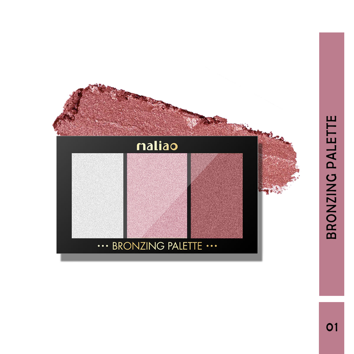 Maliao® Shimmering Bronzing Palette Glow Finish