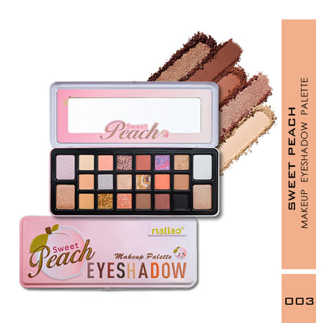 Maliao® Sweet Peach Eyeshadow Palette – Warm Glow