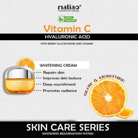 Maliao® Vitamin C Skincare Set with Hyaluronic Acid. maliao.pk