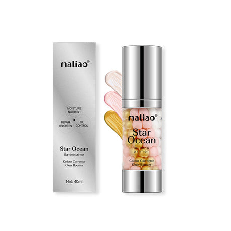 Maliao Star Ocean primer bottle and packaging on a white background maliao.pk