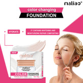 Maliao Color Changing Waterproof Foundation with Satin Finish