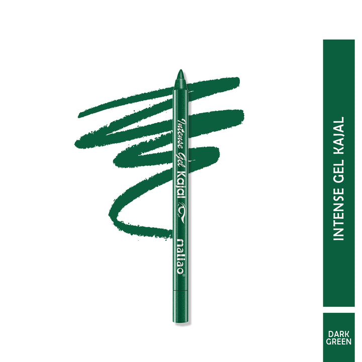 Maliao Intense Gel Kajal - Waterproof, Long-Lasting, Smudge-Proof