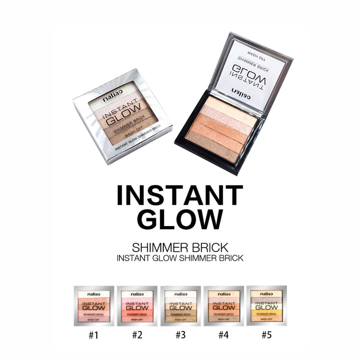 Maliao Instant Glow Shimmer Brick Powder