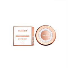 Maliao Silky Smooth Oil-Control Compact Powder 2in1 Perfect Coverage