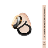 Maliao® Prime & Fine Matte Pressed Powder SPF 15
