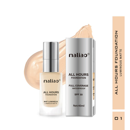 Maliao® All Hours Foundation Mat Lumineux Matte Glow