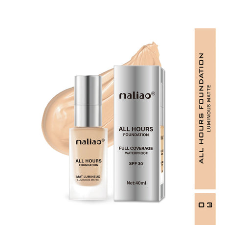 Maliao® All Hours Foundation Mat Lumineux Matte Glow