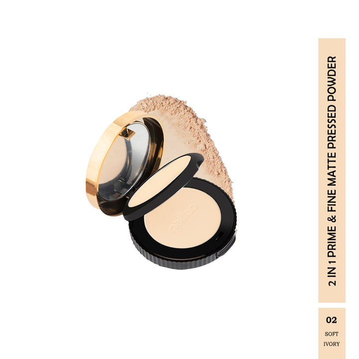 Maliao® Prime & Fine Matte Pressed Powder SPF 15