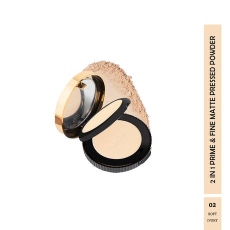 Maliao® Prime & Fine Matte Pressed Powder SPF 15