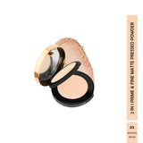 Maliao® Prime & Fine Matte Pressed Powder SPF 15