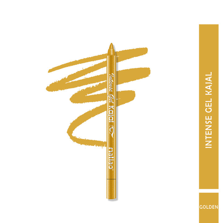 Maliao Intense Gel Kajal - Waterproof, Long-Lasting, Smudge-Proof