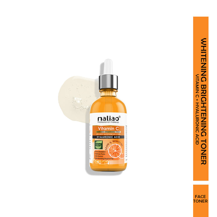 Maliao Vitamin C Whitening Brightening Toner with Berry Glutathione & Hyaluronic Acid
