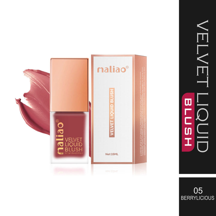 Maliao® Velvet Liquid Blush – Long-Lasting Glow