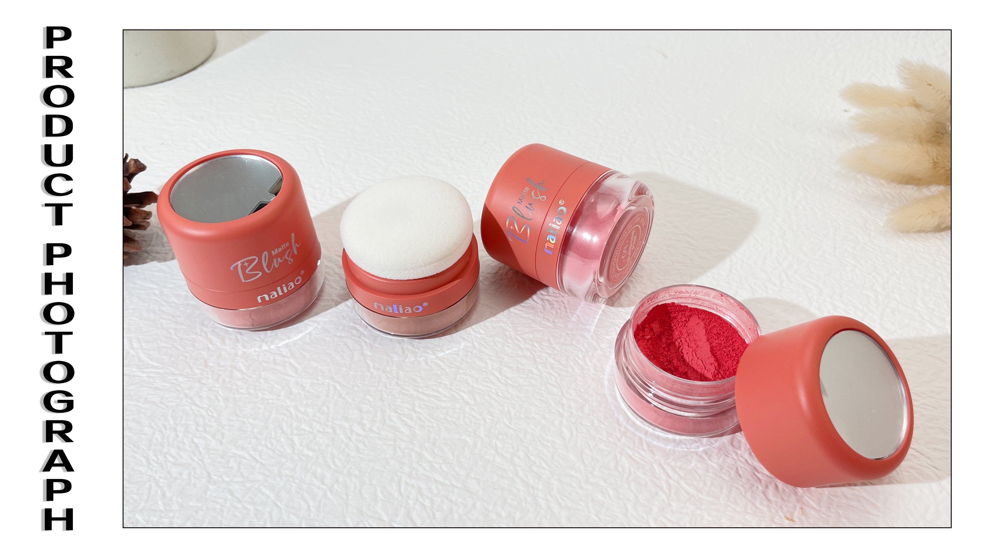 Maliao 3D Powder Matte Blush Soft Light Mushroom Blush