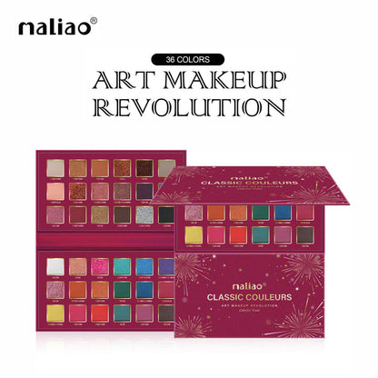 Maliao® Classic Couleurs 36 Colors Eyeshadow Palette