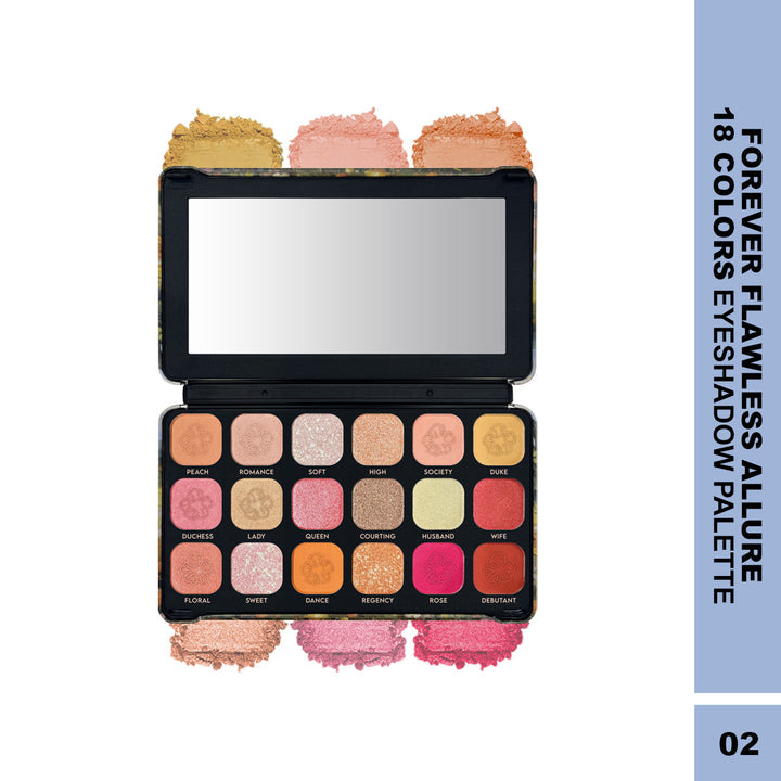 Maliao Butterfly Dance Moonlight Romance, Forever 18-Color Eyeshadow Palette
