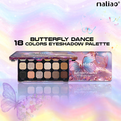 Maliao® Butterfly Dance 18 Color Eyeshadow Palette