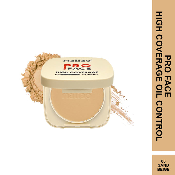 Maliao Pro Face High Coverage Compact Powder