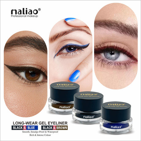 Maliao® 2-in-1 Gel Eyeliner with Brush – Precision Line