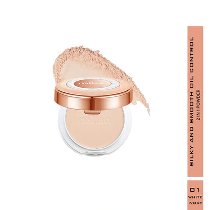 Maliao® 2-in-1 Compact Powder – Oil Control Matte.maliao.pk