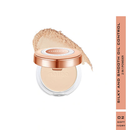 Maliao® 2-in-1 Compact Powder – Oil Control Matte.maliao.pk