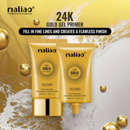 Maliao® 24K Gold Gel Primer – Smooth Matte Base. maliao.pk