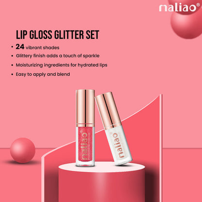 Maliao® 24 Shades Lip Gloss Glitter