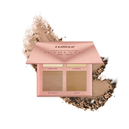 Maliao contour palette with two shades on a white background. maliao.pk
