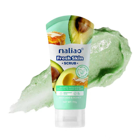 Maliao Avocado & Honey Fresh Skin Scrub – Exfoliating Face & Body Scrub