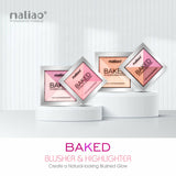 Maliao® Baked Blusher & Highlighter Glow Duo